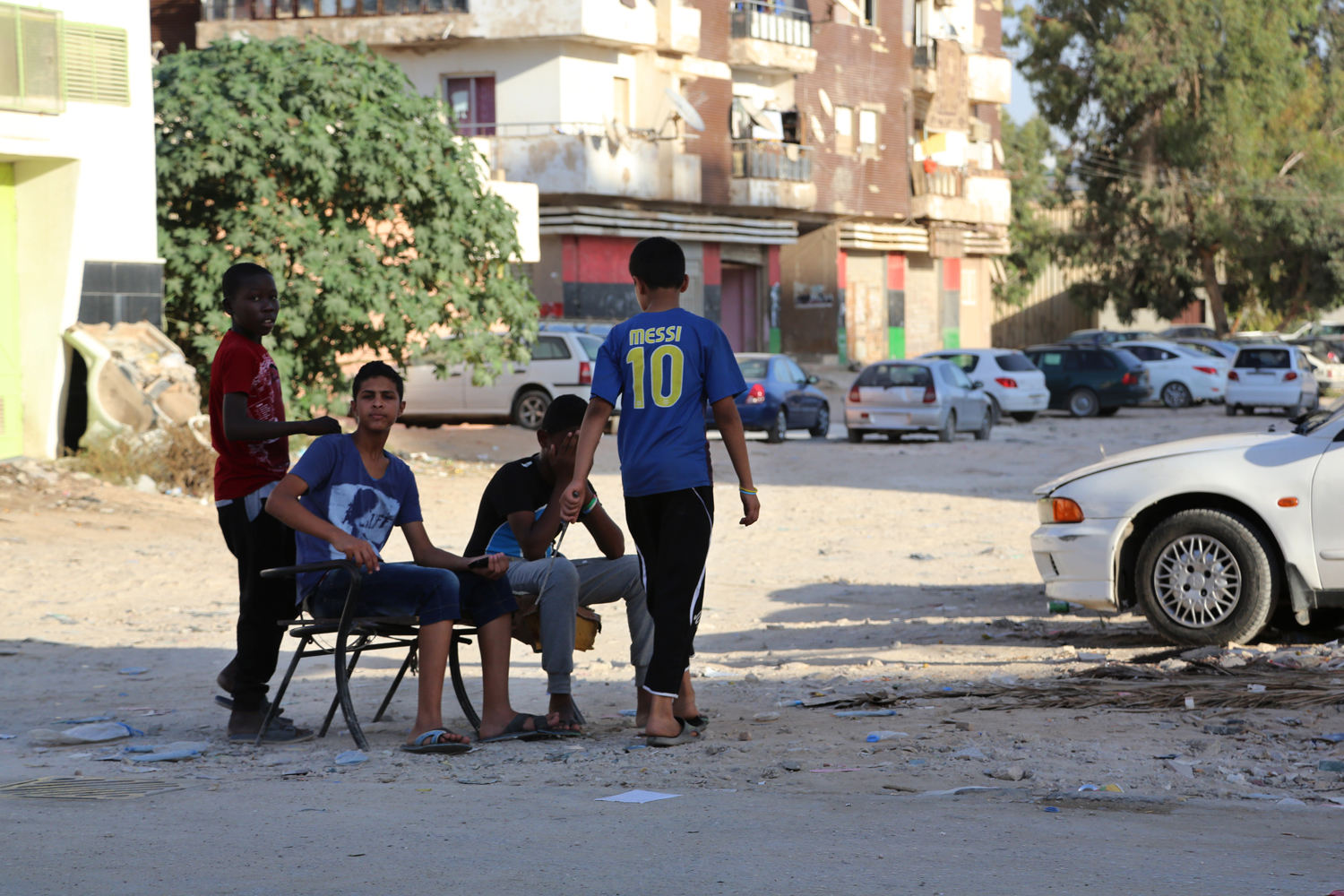 Libya during the Arab spring. Benghazi